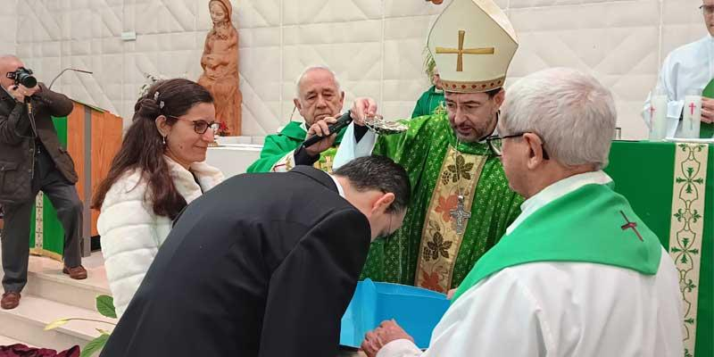 Javier, judío recién bautizado: «Gracias por acogerme, espero ser digno de estar entre vosotros»