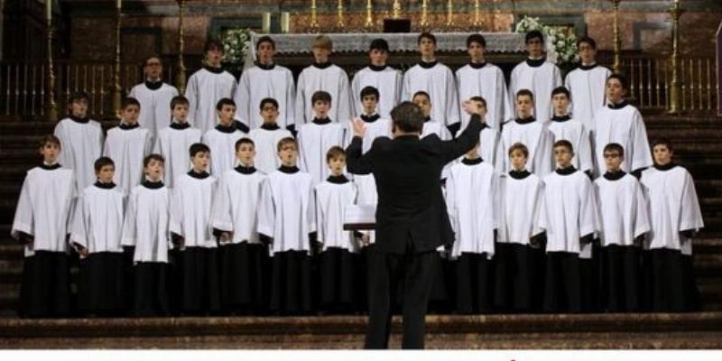 La Escolanía del Real Monasterio ofrece en San Lorenzo Mártir de El Escorial un concierto benéfico