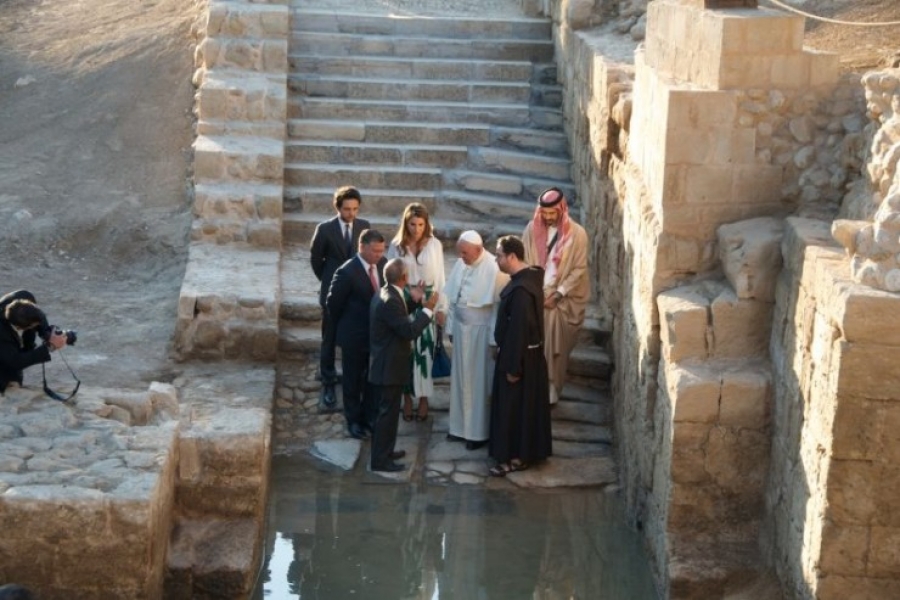 El lugar donde fue bautizado Jes&uacute;s es declarado Patrimonio de la Humanidad