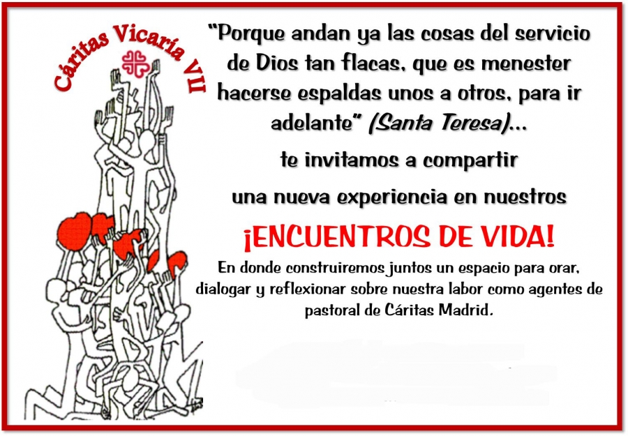 C&aacute;ritas Vicar&iacute;a VII organiza encuentros de vida