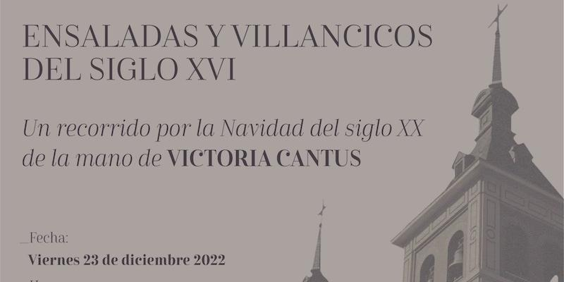 Victoria Cantus realiza en la basílica de Atocha un recorrido por la Navidad del siglo XX