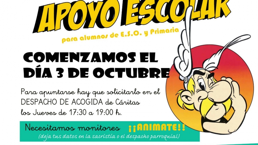 Nuestra Se&ntilde;ora del Pilar ofrece apoyo escolar a alumnos de Primaria y Secundaria