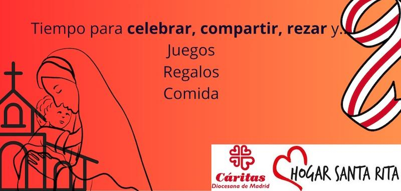 El Hogar Santa Rita celebra su fiesta patronal con un encuentro de voluntariado en Collado Villalba