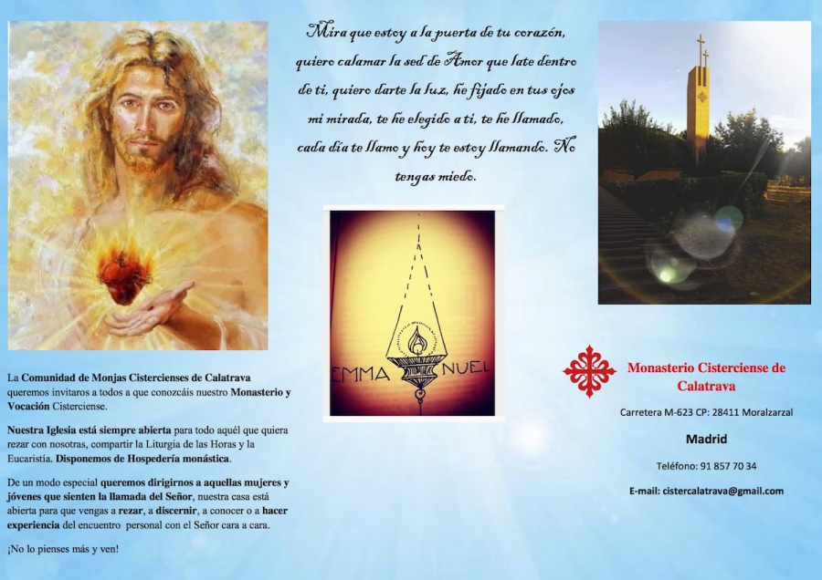 Las monjas Cistercienses calatravas invitan a las j&oacute;venes a conocer su monasterio