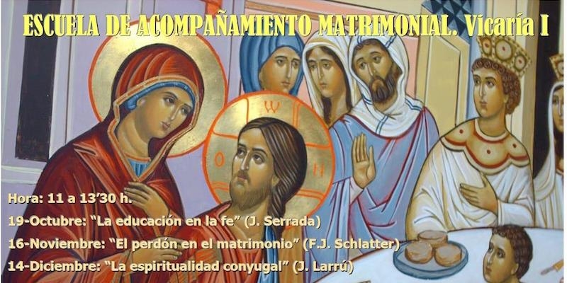 La Vicar&iacute;a I pone en marcha una escuela de acompa&ntilde;amiento matrimonial