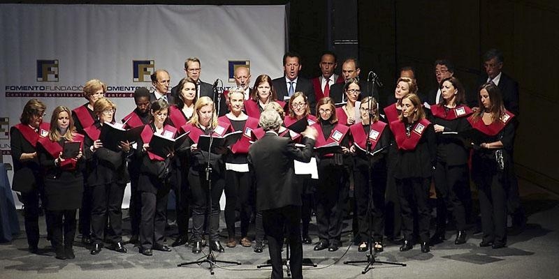 Santa Teresa Benedicta de la Cruz acoge un concierto del Coro Fomento Fundación