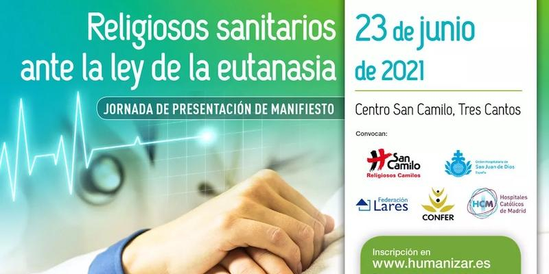 Los religiosos sanitarios presentan un manifiesto con su posición ante la ley de la eutanasia