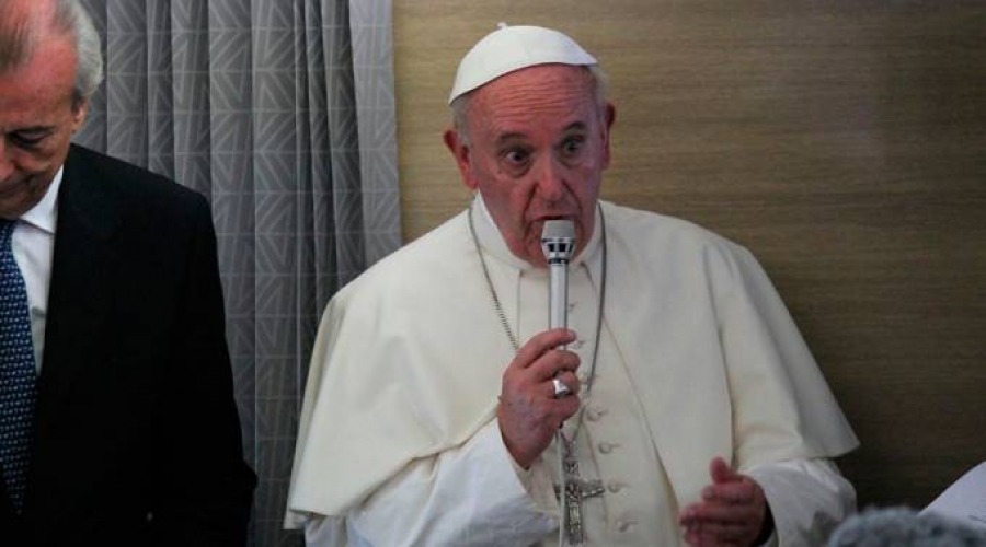 El Papa en el vuelo de regreso a Roma: El fundamentalismo es una enfermedad que se encuentra en todas las religiones