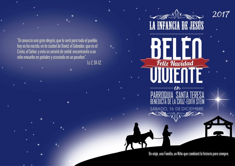 Santa Teresa Benedicta de la Cruz organiza un bel&eacute;n viviente