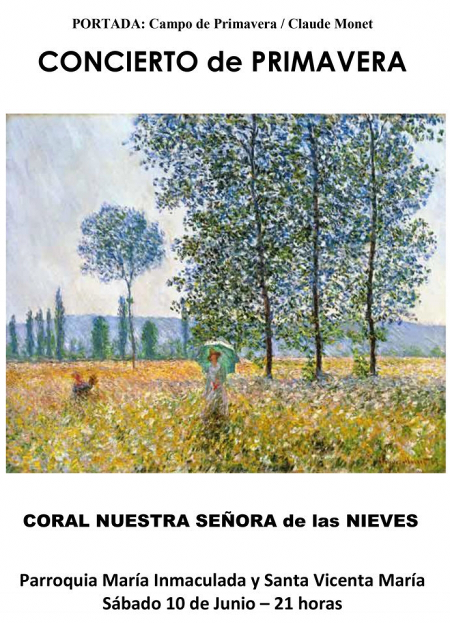 La Coral Nuestra Se&ntilde;ora de las Nieves ofrece conciertos de primavera