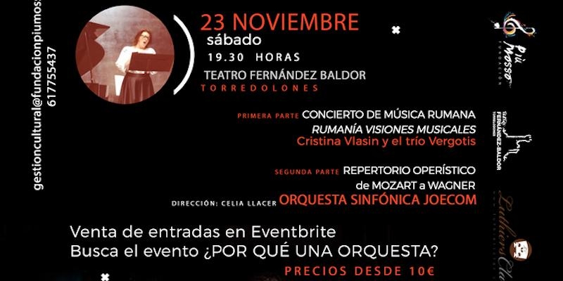 El teatro Fern&aacute;ndez-Baldor de Torrelodones ofrece un nuevo concierto del ciclo Sinf&oacute;nico con solistas