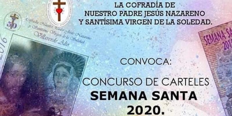 La cofradía de Jesús Nazareno y Santísima Virgen de  la Soledad de Villaverde Alto convoca un concurso de carteles para la Semana Santa 2020