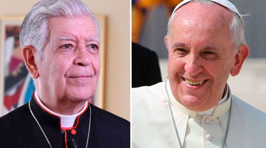 El Papa recibe al cardenal Urosa y reitera su preocupación por Venezuela
