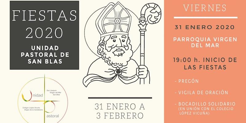La unidad pastoral de san Blas celebra sus fiestas patronales en honor a la Candelaria y san Blas