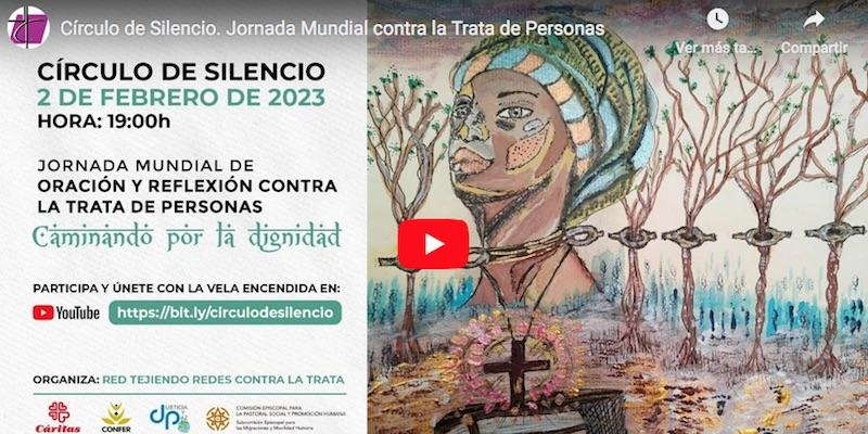 La red Tejiendo Redes contra la Trata convoca un C&iacute;rculo de Silencio virtual con el tema 'Caminando por la dignidad'