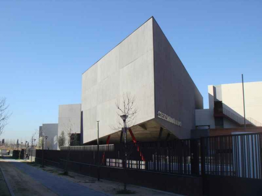 Visita de la Joven Orquesta Nacional de Holanda al colegio Santa Mar&iacute;a la Blanca de Montecarmelo