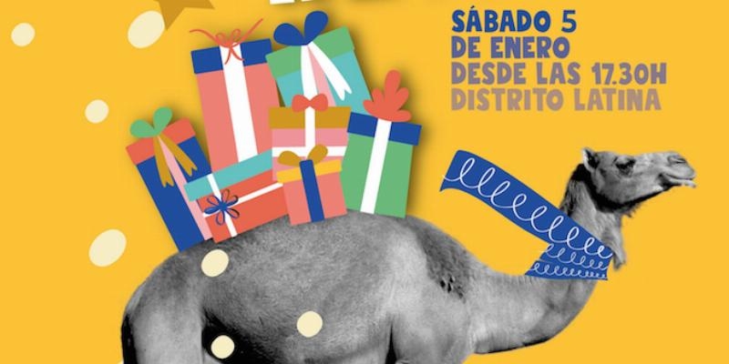 Cáritas Vicaría VI participa en la cabalgata de Reyes del distrito de Latina