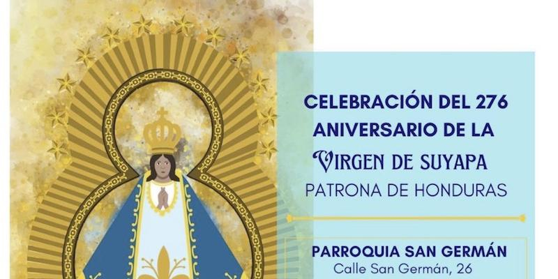 San Germán de Constantinopla celebra este viernes el 276 aniversario de la Virgen de Suyapa, patrona de Honduras