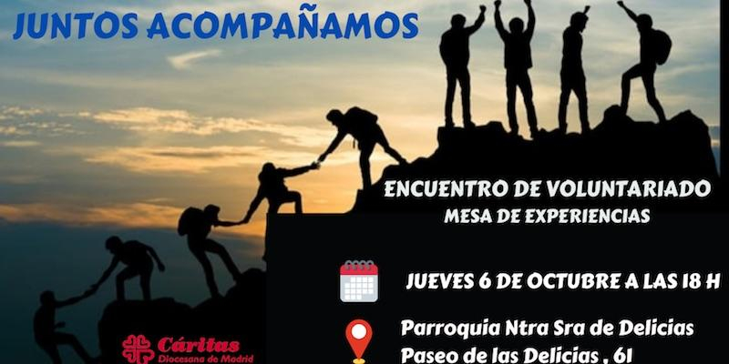 Cáritas Vicaría V convoca un encuentro de voluntariado, con el lema &#039;Juntos acompañamos&#039;