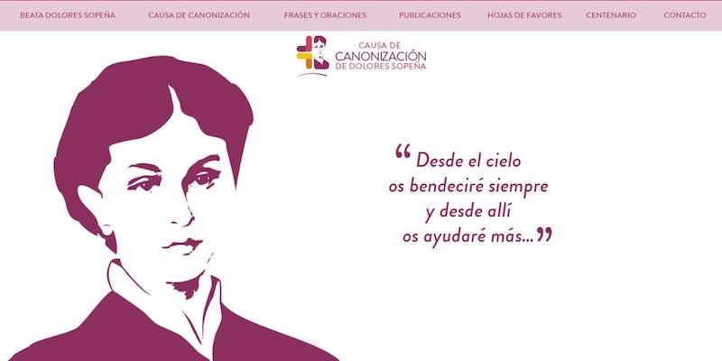 Dolores Sopeña estrena nueva web para impulsar su proceso de canonización