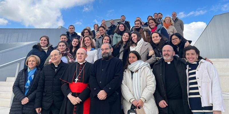 El cardenal Osoro visita el campus de Moncloa de la Universidad CEU San Pablo: «Hay que ser sal y luz»