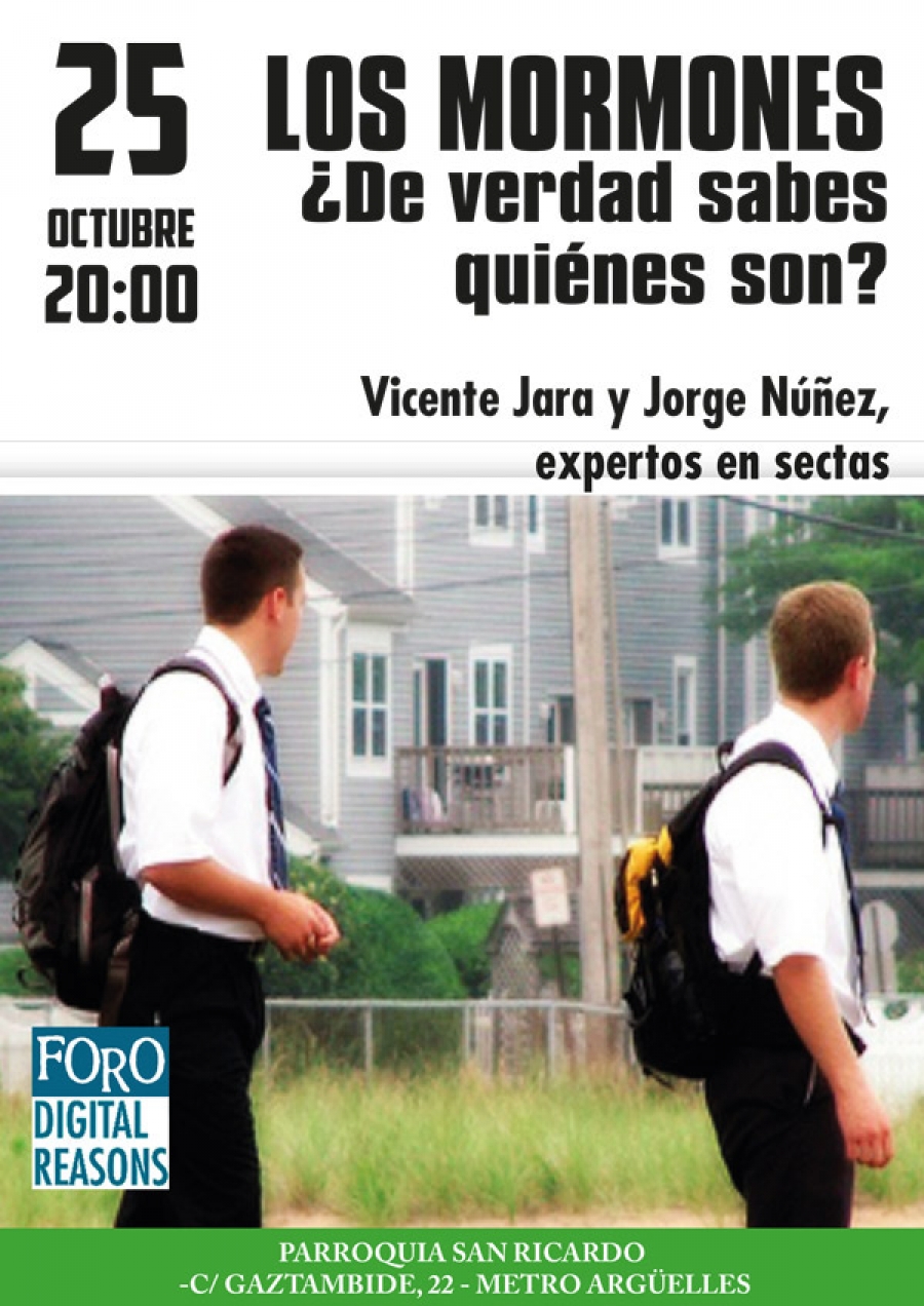 San Ricardo acoge una conferencia sobre los mormones