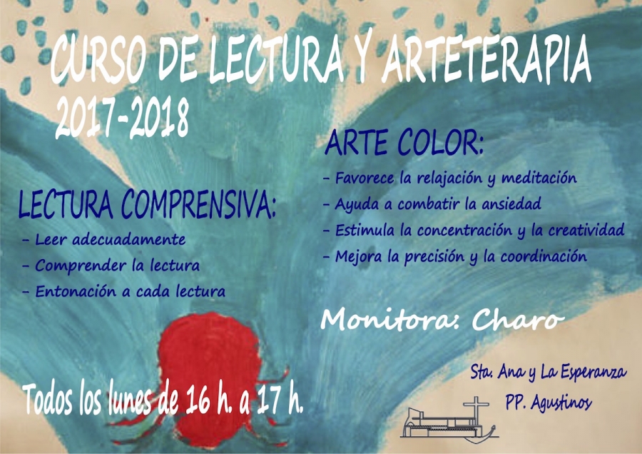 Los lunes se imparte un curso de lectura y arteterapia en Santa Ana y la Esperanza