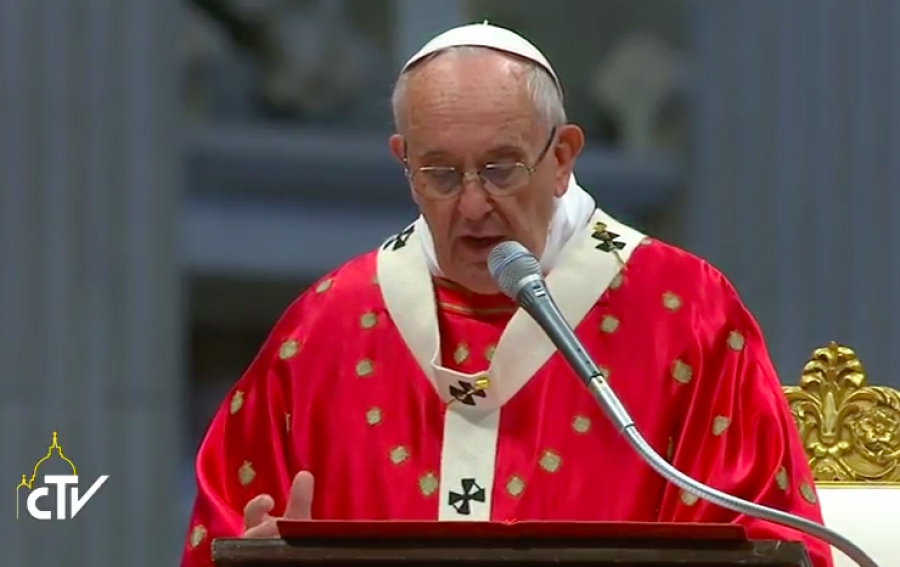 El Papa: 'La condici&oacute;n de hijos es nuestro ADN m&aacute;s profundo'