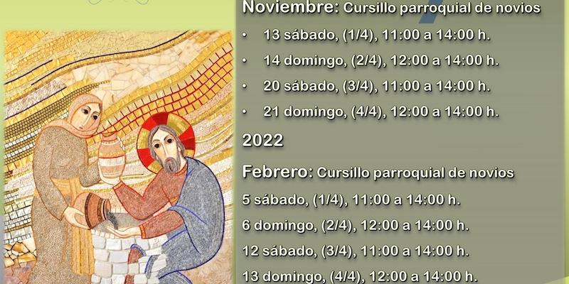 Santas Perpetua y Felicidad presenta el calendario de cursillos de novios para este curso pastoral