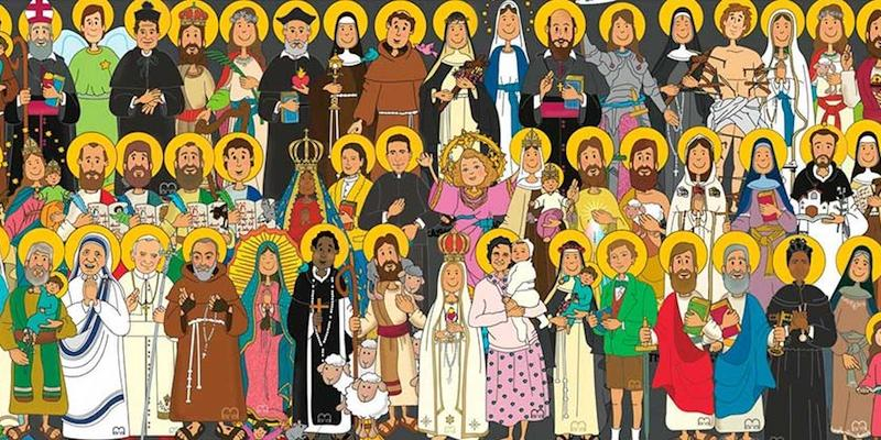 Nuestra Se&ntilde;ora de la Estrella de Navalagamella celebra 'Holy Saints' con un concurso infantil de disfraces