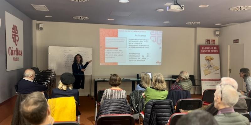 El Centro de Estudios Sociales de C&aacute;ritas Diocesana de Madrid acoge el taller 'Elaboraci&oacute;n de la noticia II'