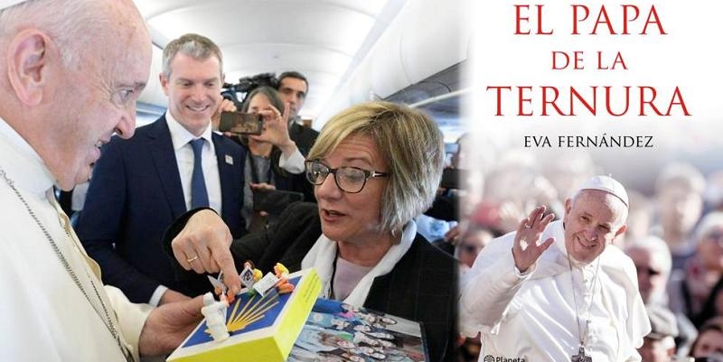 Eva Fern&aacute;ndez presenta 'El Papa de la ternura' acompa&ntilde;ada por el cardenal Osoro, Andrea Tornielli y &Ograve;scar Camps