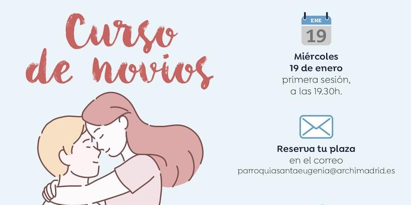 Santa Eugenia de Villa de Vallecas presenta un curso para parejas de novios que se preparan para el matrimonio