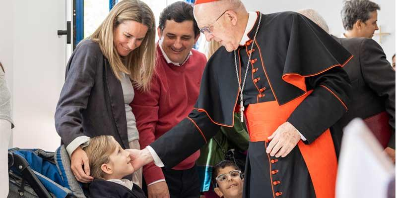 «La capilla de Fundación BOBATH es un milagro del amor de la Virgen de Lourdes»