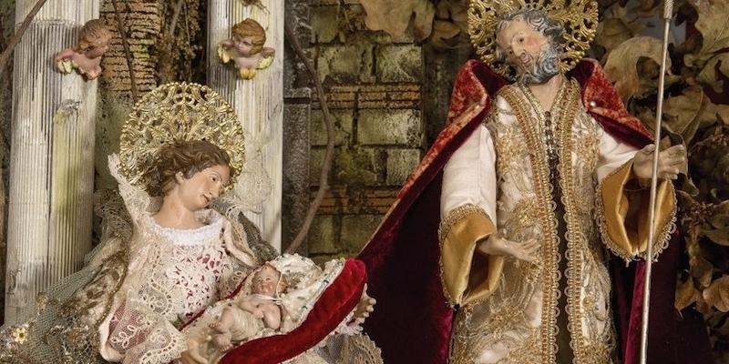 Las carmelitas descalzas del monasterio de San José y Santa Ana inauguran su tradicional belén napolitano