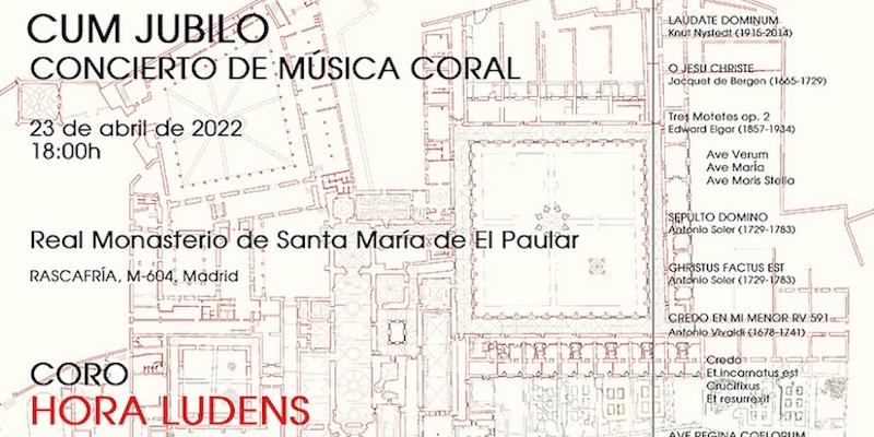 La iglesia del Real monasterio de Santa María de El Paular acoge el sábado un concierto de música coral