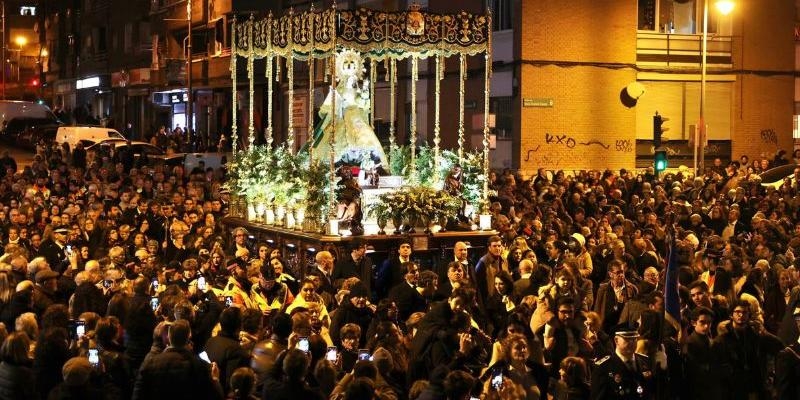 Isabel P&aacute;ramo, presidenta de la Hermandad de Nuestra Se&ntilde;ora de la Paz, invita a ser mensajeros de paz en las fiestas patronales de Alcobendas