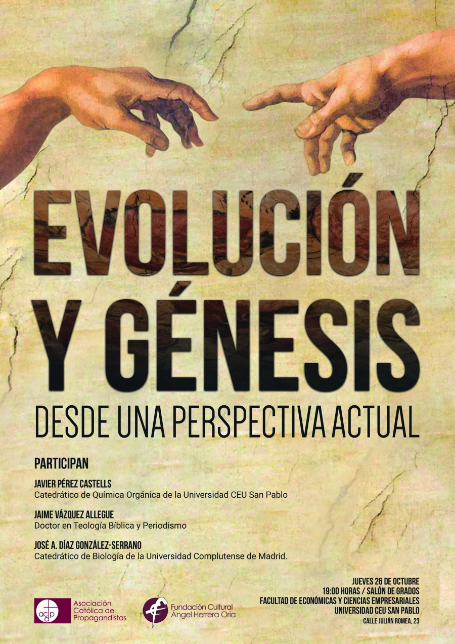 Evoluci&oacute;n y g&eacute;nesis, a estudio en la Universidad CEU San Pablo