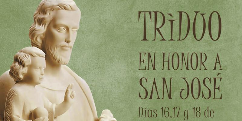 San Juan de la Cruz programa un triduo en honor a san José en el marco de su Año Jubilar