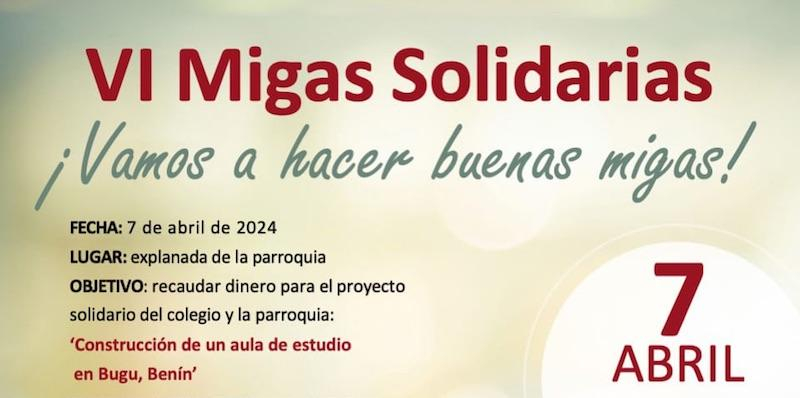 Este domingo tendr&aacute; lugar la VI edici&oacute;n de las Migas Solidarias de Nuestra Se&ntilde;ora de Moratalaz