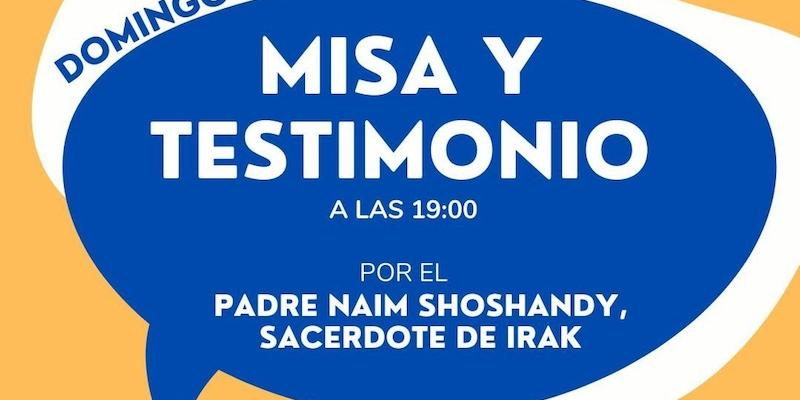 El padre Naim Shoshandy ofrece su testimonio este domingo en Nuestra Se&ntilde;ora del Carmen de Pozuelo