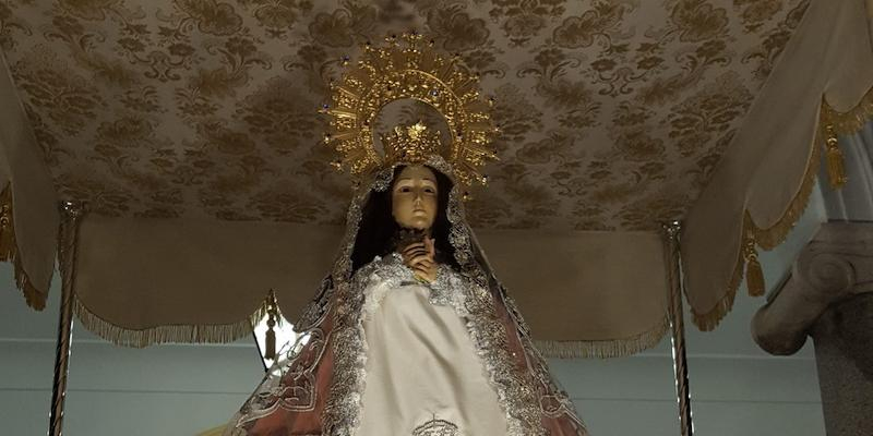 Aravaca inaugura con un septenario los cultos en honor a su patrona, Nuestra Señora del Buen Camino Coronada