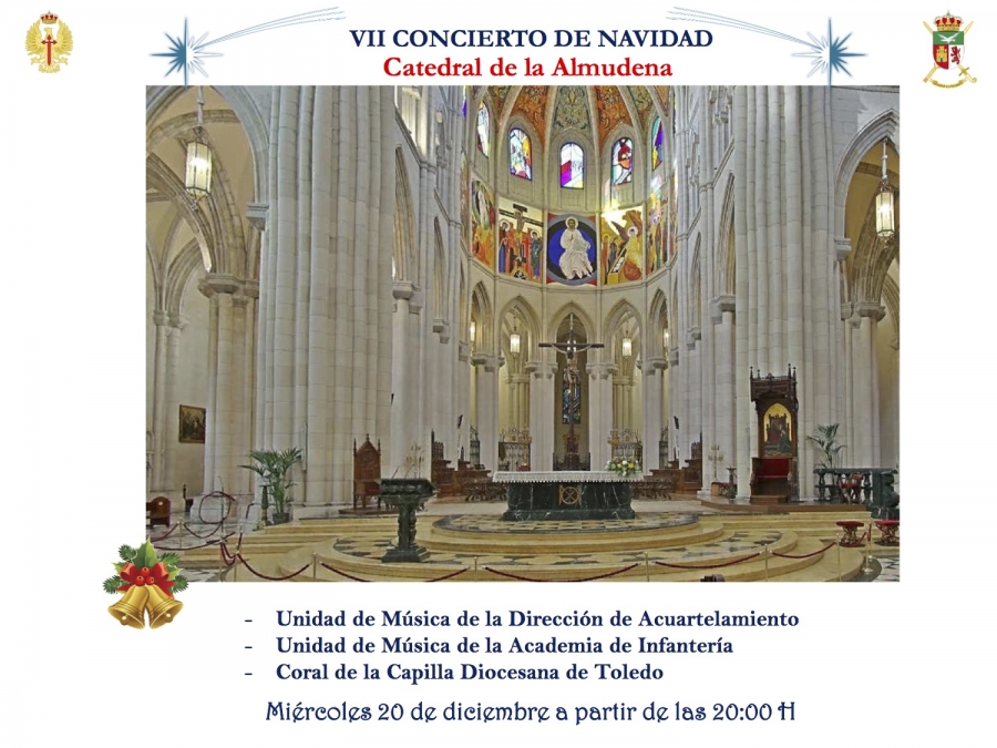 La Unidad de M&uacute;sica de la DIACU ofrece el VII concierto de Navidad en la catedral