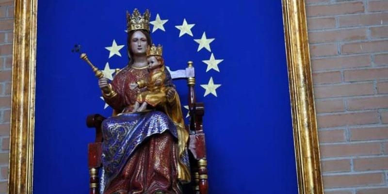 Monseñor Santos Montoya preside una Misa en Nuestra Señora de Europa en su fiesta patronal