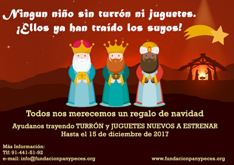 La Fundaci&oacute;n Panes y Peces lanza su campa&ntilde;a de Navidad
