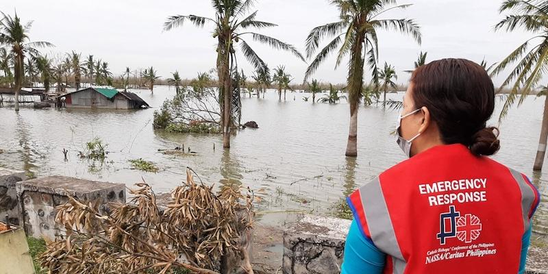 Cáritas Española apoya la respuesta humanitaria de Cáritas Filipinas a los damnificados del súper tifón «Goni»