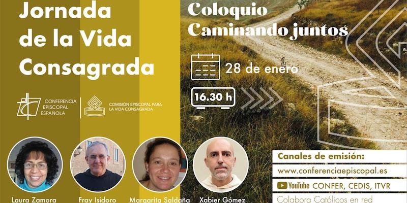 La Conferencia Episcopal Española organiza un coloquio virtual para hablar sobre la Jornada de la Vida Consagrada