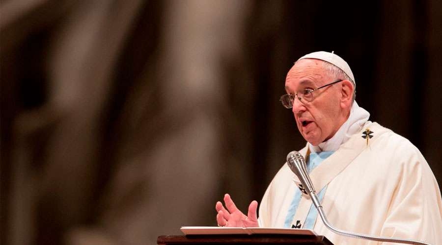 En fiesta de María Madre de Dios el Papa invita a empezar el año sin «fardos del pasado»