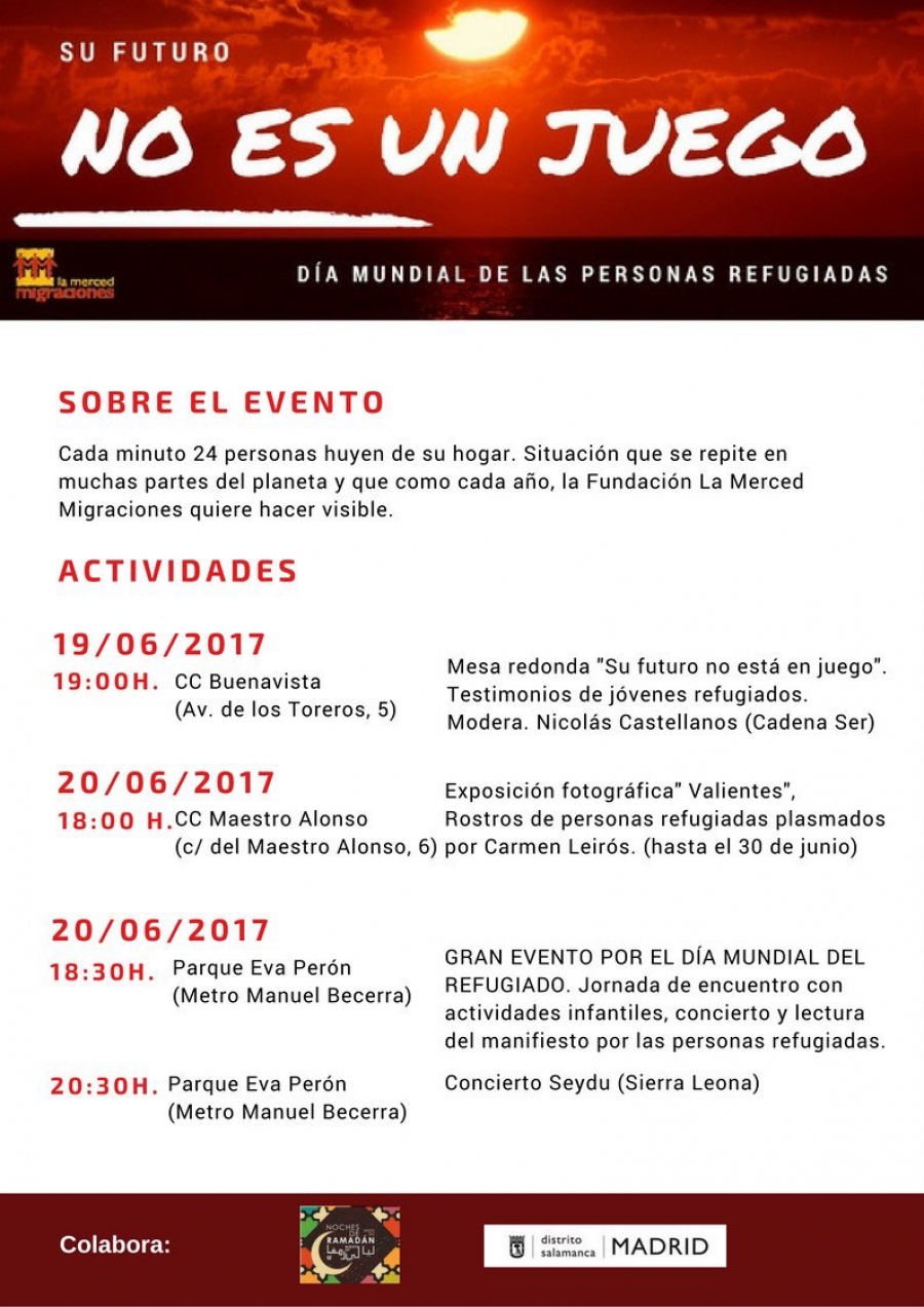 La Fundaci&oacute;n La Merced celebra el D&iacute;a Mundial del Refugiado