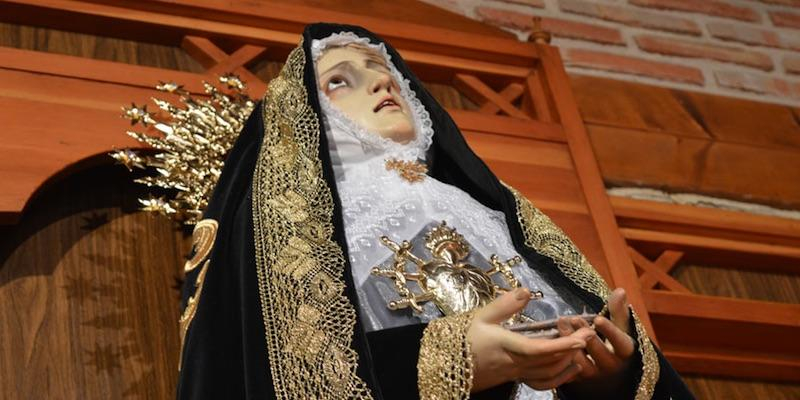 Puebla de la Sierra celebra sus fiestas patronales en honor a la Virgen de los Dolores con Misa y procesi&oacute;n
